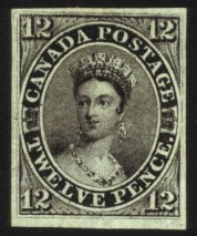 Sale Number 560, Lot Number 377, 1851, 12p Black (3)