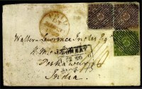Sale Number 776, Lot Number 51, NOVA SCOTIA, 1851, 1sh Cold Violet (7; SG 7)