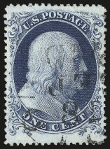 Sale Number 951, Lot Number 14, 1c Blue, Ty. Ia (19)