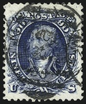 Sale Number 961, Lot Number 66, 90c Blue, Re-Issue (111)