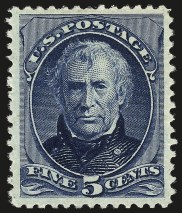 Sale Number 963, Lot Number 828, 5c Deep Blue, Special Printing (204)