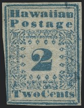 Sale Number 1244, Lot Number 567, HAWAII, 1851, 2c Blue (1)