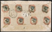 Sale Number 1286, Lot Number 131, 1854, 4a Red & Blue, 2nd Printing, Head Die II, Frame Die I (6D; SG 19)