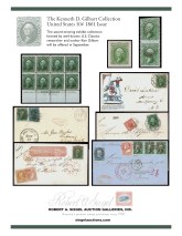 Preview BrochureThe Kenneth D. Gilbart CollectionUnited States 10c 1861 IssueTo be Sold September 2023