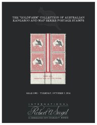 Sale No. 1081 — Siegel Auction Galleries