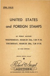 Sale No. 128 — Siegel Auction Galleries