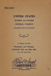 Sale No. 242 — Siegel Auction Galleries