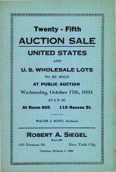 Sale No. 25 — Siegel Auction Galleries