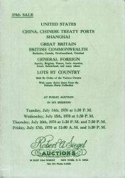 Sale No. 378 — Siegel Auction Galleries