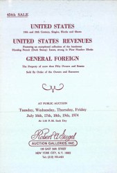 Sale No. 454 — Siegel Auction Galleries