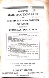 Sale No. 4 — Siegel Auction Galleries