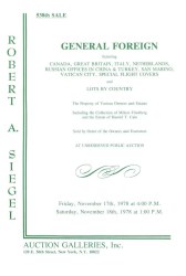 Sale No. 538 — Siegel Auction Galleries
