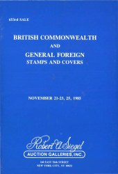 Sale No. 653 — Siegel Auction Galleries