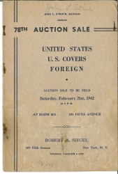 Sale No. 78 — Siegel Auction Galleries