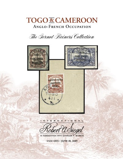 Catalog Cover Sale no. 1203 — Siegel Auction Galleries