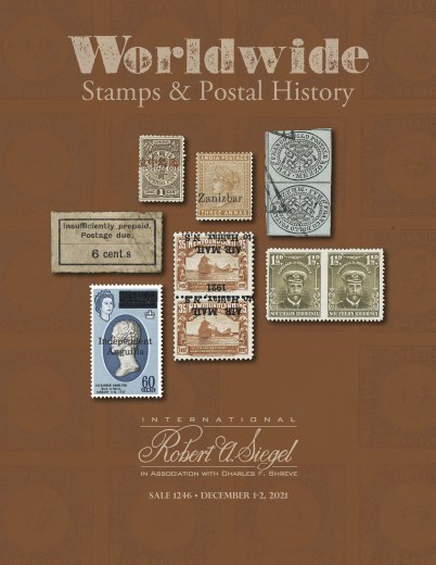 Catalog Cover Sale no. 1246 — Siegel Auction Galleries