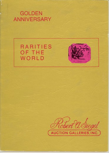 Catalog Cover Sale no. 560 — Siegel Auction Galleries