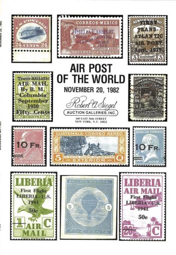 Catalog Cover Sale no. 608 — Siegel Auction Galleries